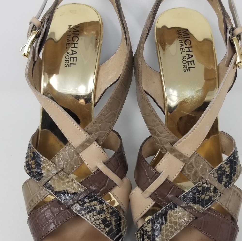 Michael Kors Size 8.5M Genuine Snake Leather